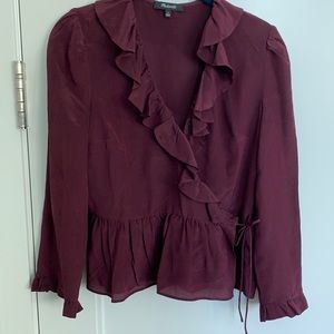 Madewell Wrap Top